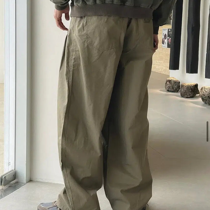 [BUNJANG] 26ss Curved Chino Pants Bundle Set / 26ss 커브드 치노 팬츠 블랙/베이지 XXL(34-36)사이즈 판매.