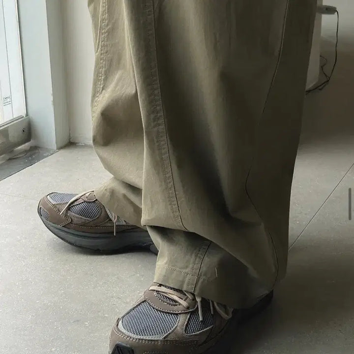 [BUNJANG] 26ss Curved Chino Pants Bundle Set / 26ss 커브드 치노 팬츠 블랙/베이지 XXL(34-36)사이즈 판매.