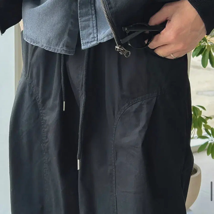 [BUNJANG] 26ss Curved Chino Pants Bundle Set / 26ss 커브드 치노 팬츠 블랙/베이지 XXL(34-36)사이즈 판매.