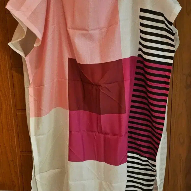 [BUNJANG] Issey Miyake Me Pink Tunic Blouse / 이세이미야케 미, 핑크튜닉
