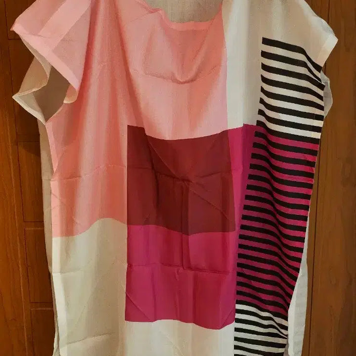 [BUNJANG] Issey Miyake Me Pink Tunic Blouse / 이세이미야케 미, 핑크튜닉