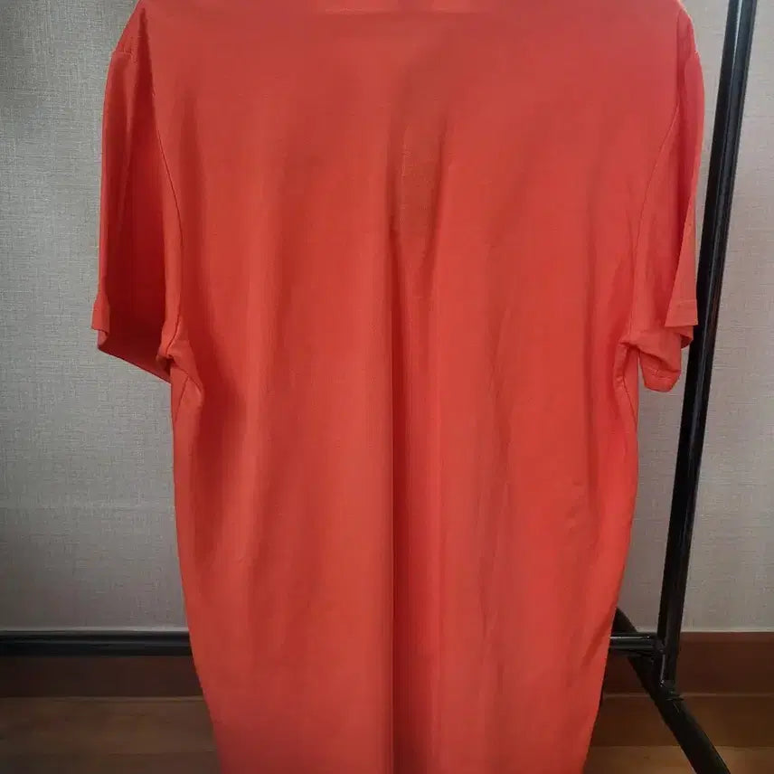 [BUNJANG] Eider Orange Short Sleeve Polo Shirt / 아이더 오렌지색 반팔 폴로티2xl