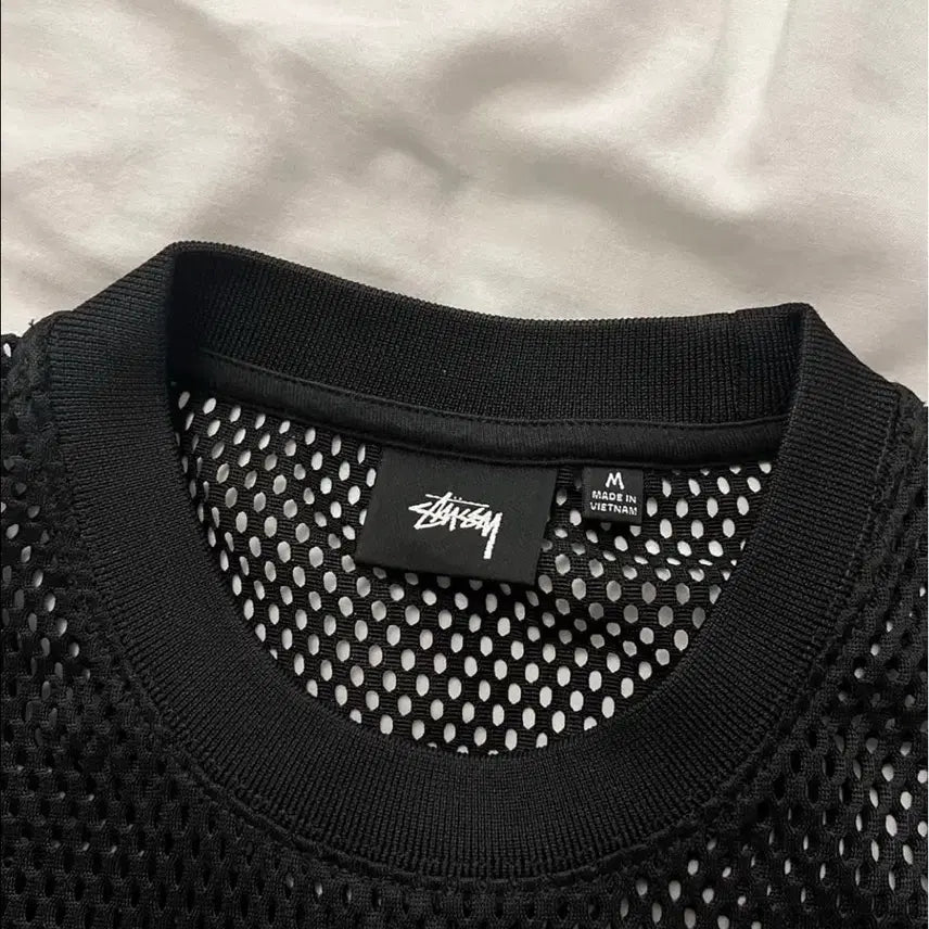 [BUNJANG] Stussy Team Jersey 80 Black M / 스투시 팀 저지 80 블랙 / M