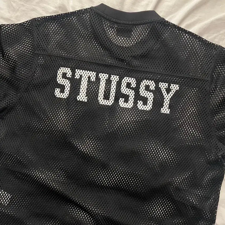 [BUNJANG] Stussy Team Jersey 80 Black M / 스투시 팀 저지 80 블랙 / M