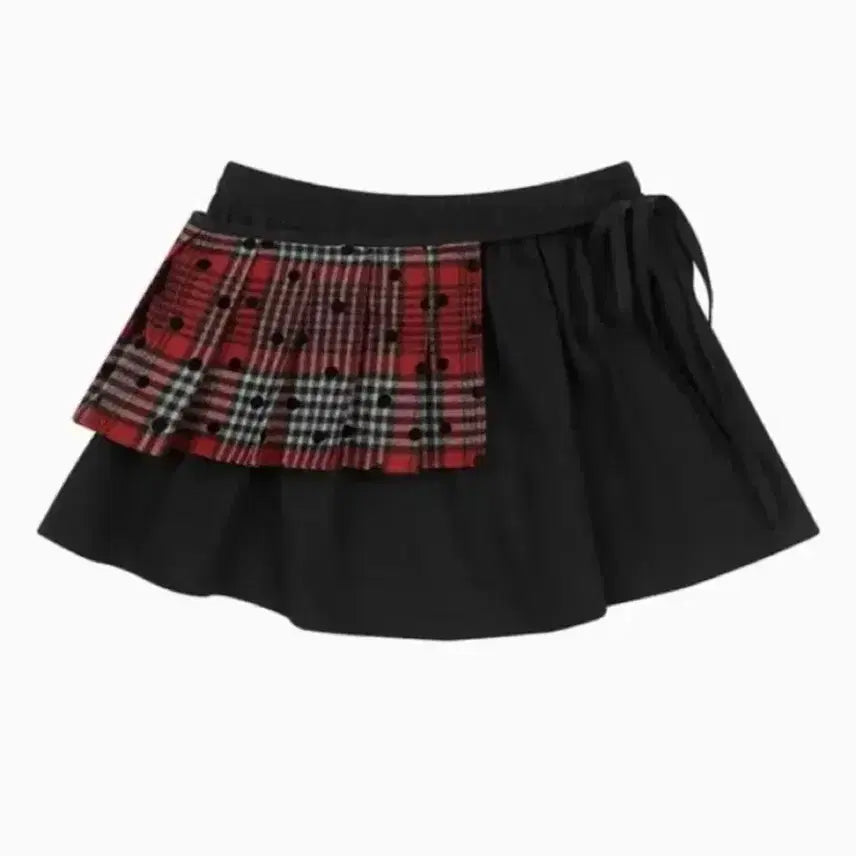 [BUNJANG] OHECSO Check Two-Way Layered Mini Skirt / 오헤시오 체크 투웨이 레이어드 미니 스커트