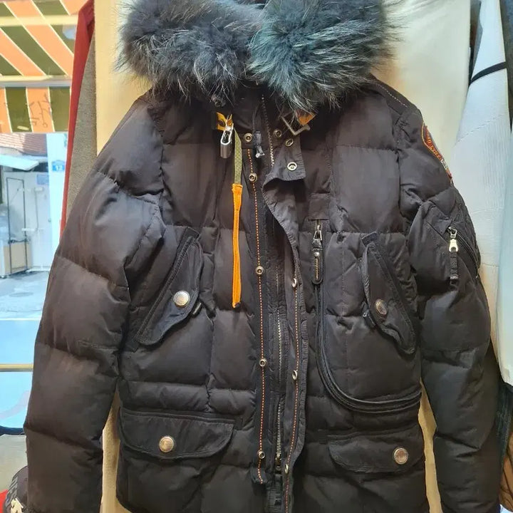 [SOLD OUT] 파라점퍼스 미국공군210 비행대 패딩 점퍼 네이비
