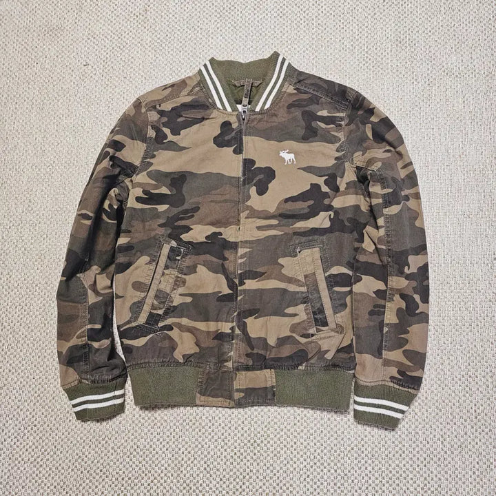 [BUNJANG] Abercrombie Camo Military Jacket L / 144-아베크롬비 카모 밀리터리 자켓 L 100