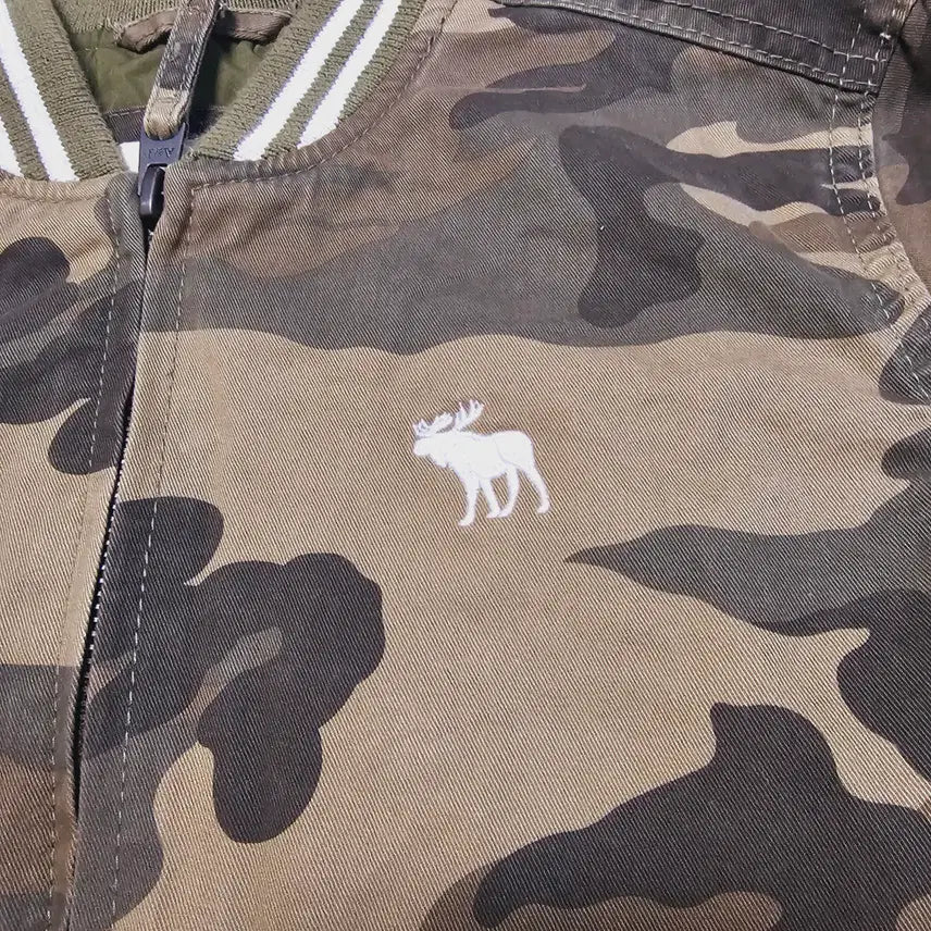 [BUNJANG] Abercrombie Camo Military Jacket L / 144-아베크롬비 카모 밀리터리 자켓 L 100