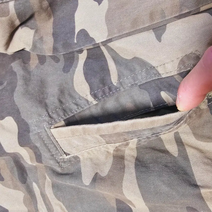 [BUNJANG] Abercrombie Camo Military Jacket L / 144-아베크롬비 카모 밀리터리 자켓 L 100