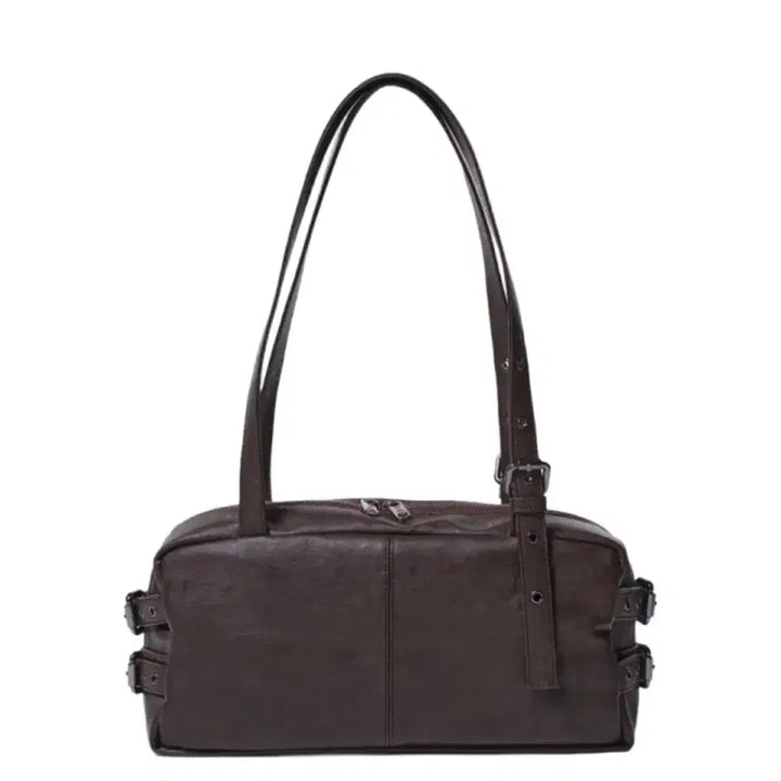 [BUNJANG] Sei Mo On Do Shuhua Side Belt Bag M Brushed Chocolate / (단종/미사용) 세이모온도 사이드 벨트백 M 브러쉬드초콜릿 아이들슈화