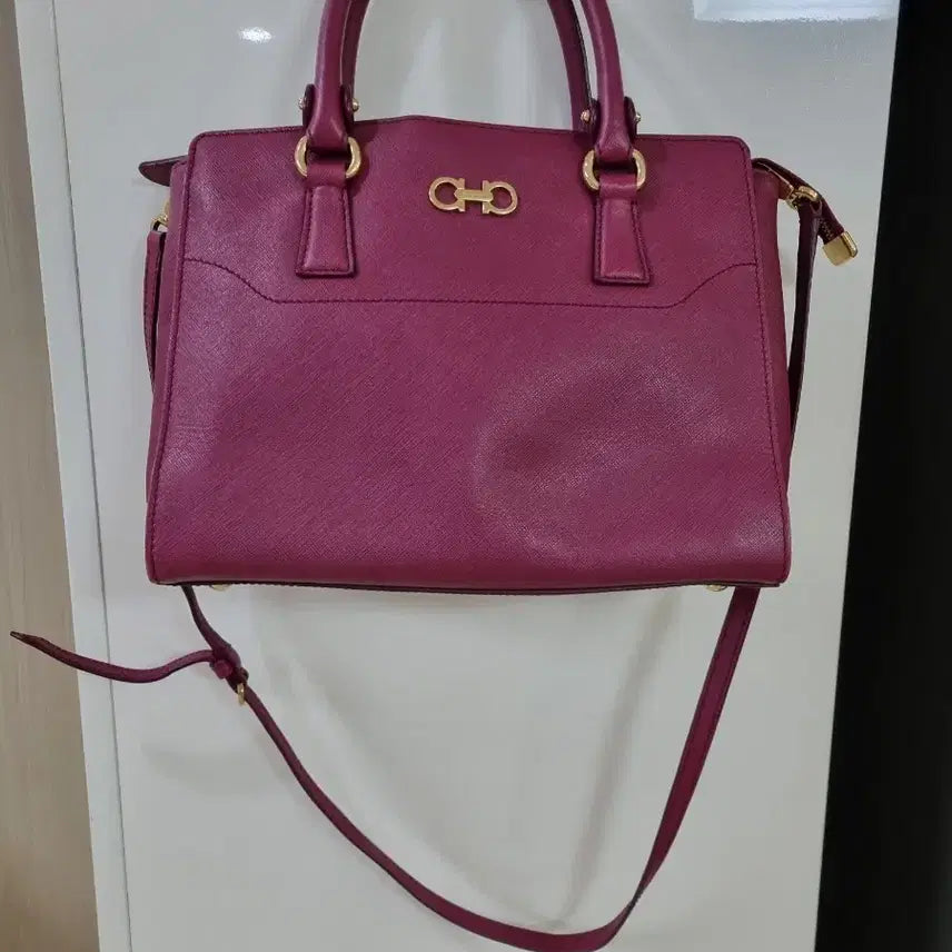 [BUNJANG] Ferragamo Tote &amp; Shoulder Bag / 페라가모 토트백 겸 숄더백