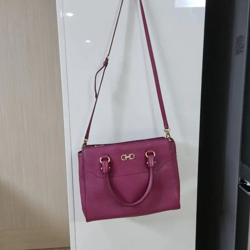 [BUNJANG] Ferragamo Tote &amp; Shoulder Bag / 페라가모 토트백 겸 숄더백