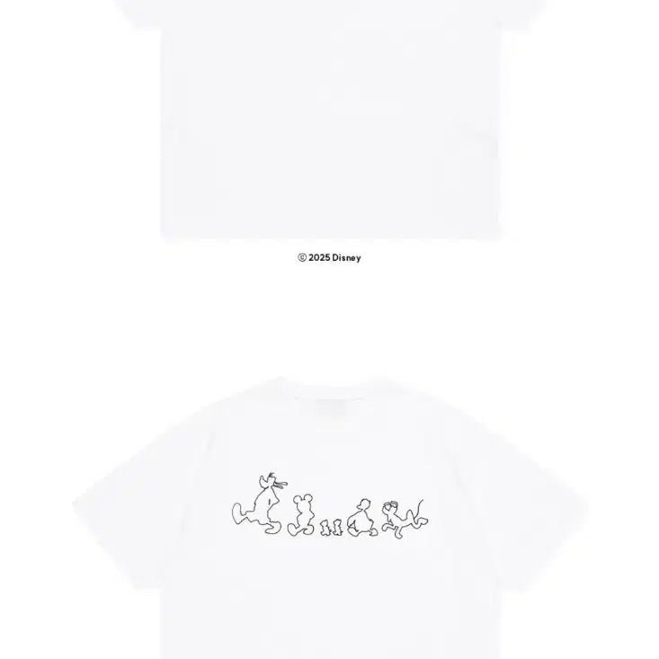 [BUNJANG] T1 x Disney Collaboration T-shirt / 티원X디즈니 콜라보 티셔츠