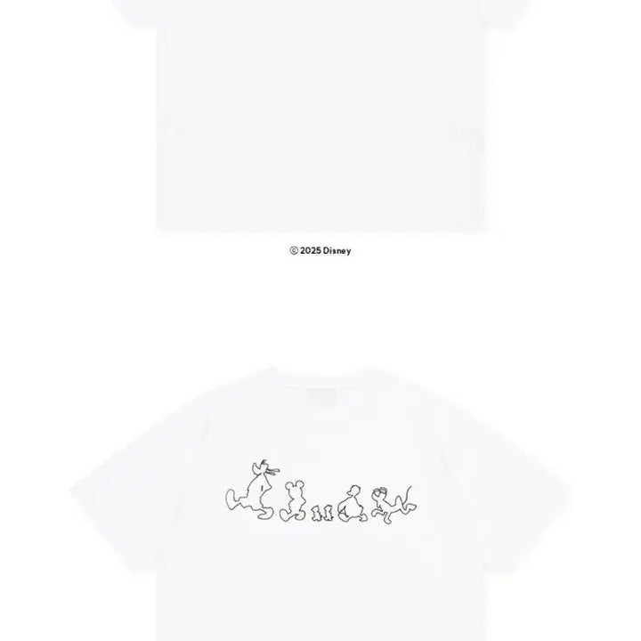[BUNJANG] T1 x Disney Collaboration T-shirt / 티원X디즈니 콜라보 티셔츠
