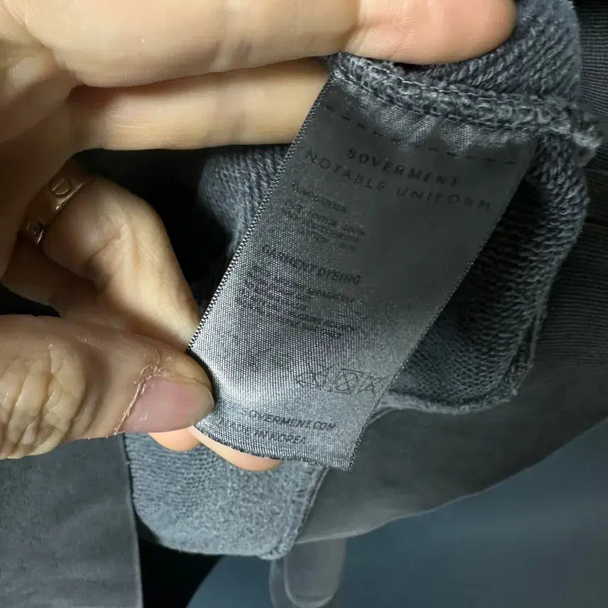 [BUNJANG] Soveryment Stone Washed Hoodie XL / XL 소버먼트 스톤 워시드 후드 티셔츠