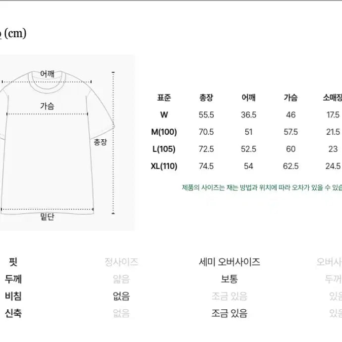 [BUNJANG] Aeka White Black T-shirt (2XL) / 에이카화이트_반팔티_검정(2XL)