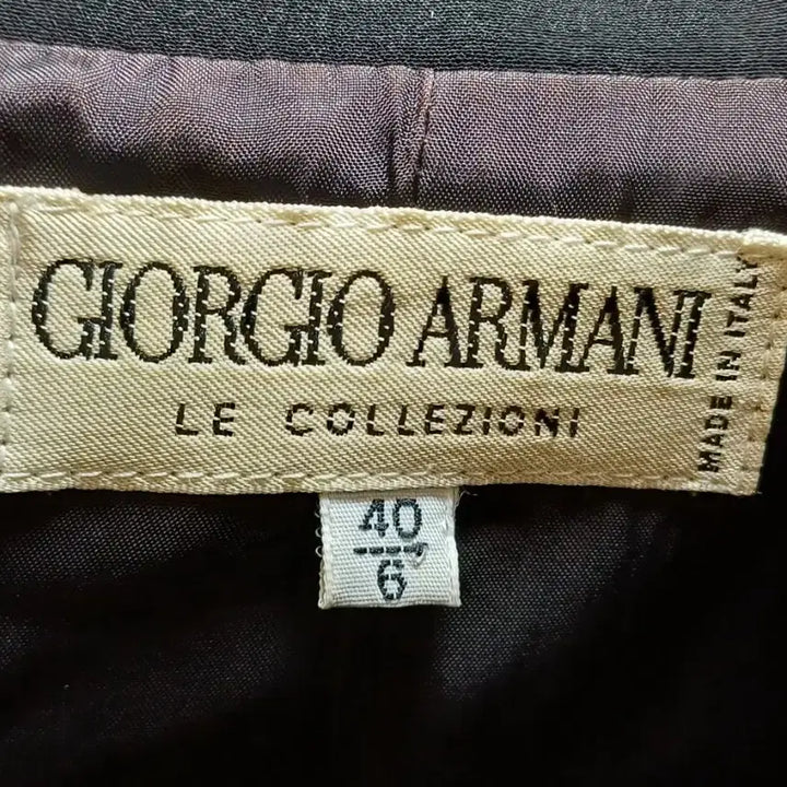 [BUNJANG] Giorgio Armani Black Ribbon Jacket (Size 40) / 조르지오 아르마니 블랙 리본 자켓 40 size