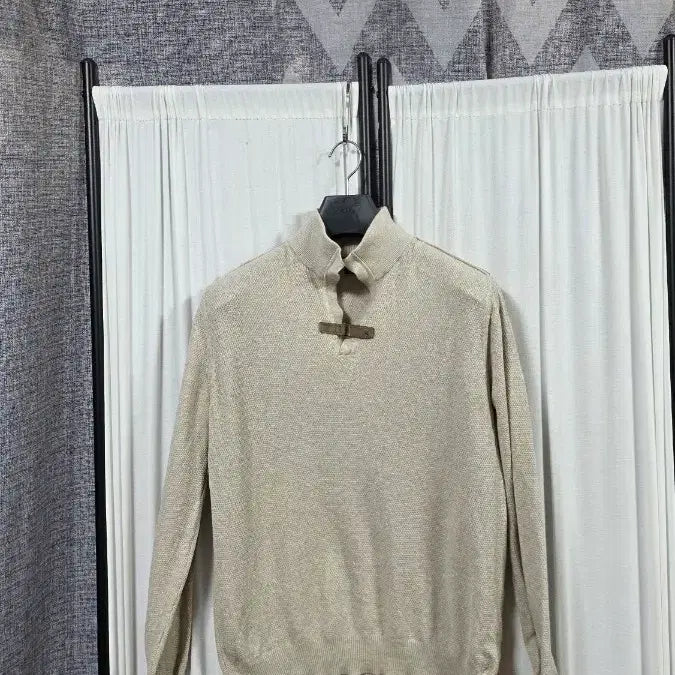 [BUNJANG] Massimo Dutti Cashmere Blend Long Sleeve T-Shirt (L) / 마시모두띠캐시미어.면 혼방긴팔티셔츠(L)