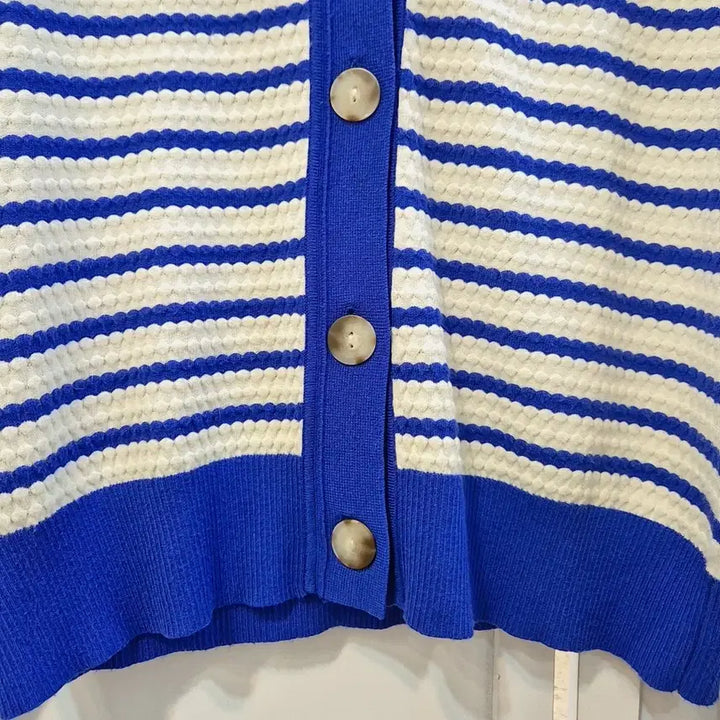 [BUNJANG] GGPX Stripe Knit Cardigan / GGPX 스트라이프 니트 가디건
