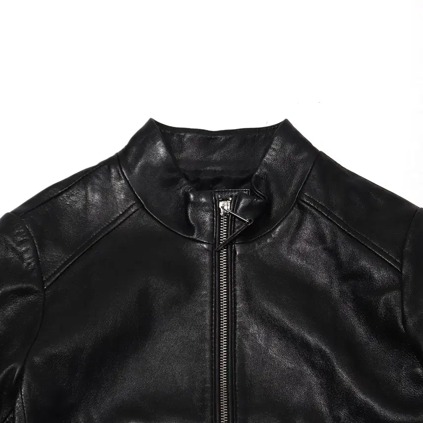 [BUNJANG] OR YANY New York Lambskin Single Rider Jacket / OR YANY new york 램스킨 싱글 라이더 재킷 women 44