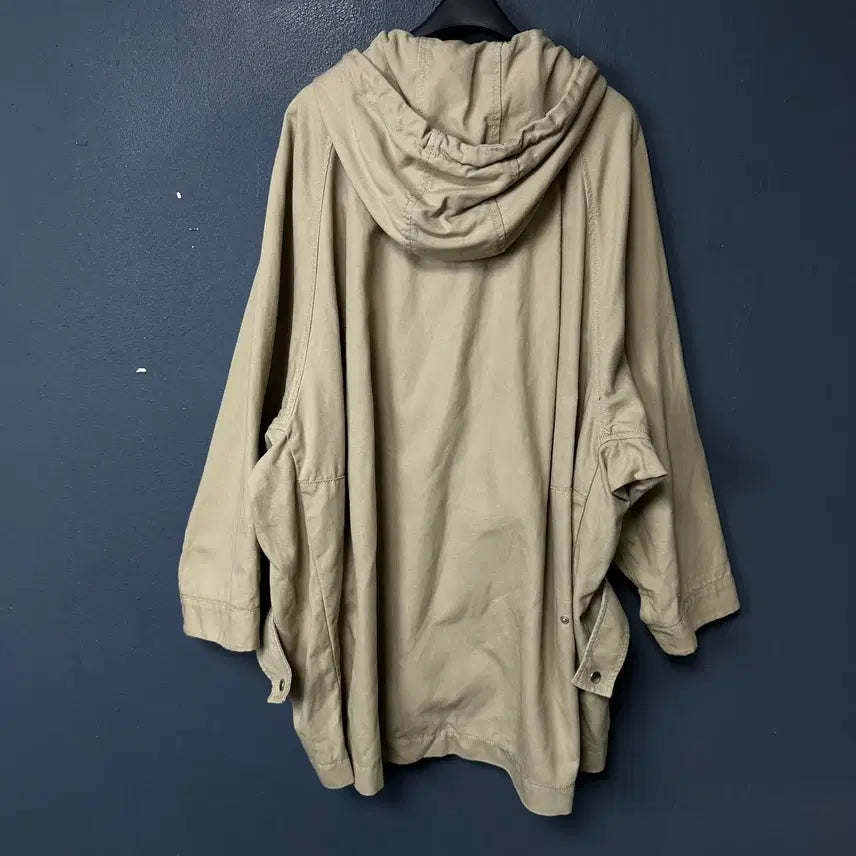 [BUNJANG] Athe Vanessa Bruno Beige Hooded Field Jacket / 85 아떼바네사브루노 여성 베이지 후드 야상 자켓