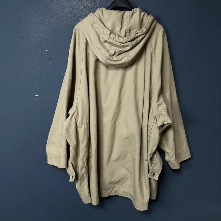 [BUNJANG] Athe Vanessa Bruno Beige Hooded Field Jacket / 85 아떼바네사브루노 여성 베이지 후드 야상 자켓