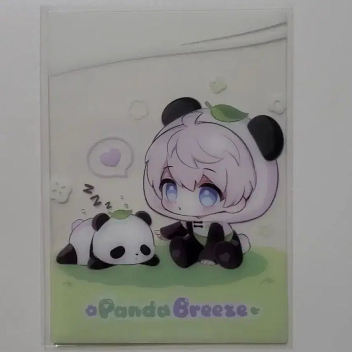[BUNJANG] Love and Deepspace Sim Seonghun Panda Transparent Photocard Official Goods / 현물 러브앤딥스페이스 심성훈 판다 투명포카 럽딥 공식굿즈