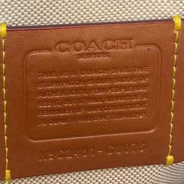 [BUNJANG] Coach Tabi Mini Backpack / 코치 백팩 신상 클래식 타비 시리즈의 작은 백팩
