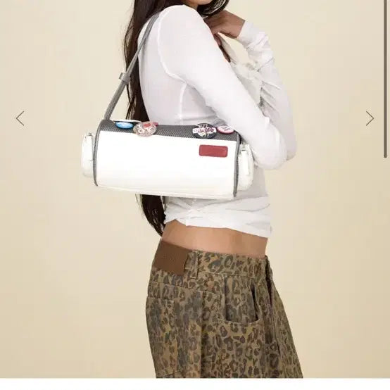 [BUNJANG] Glowny Air Mesh Tote Bag White / 글로니 air mesh tote bag 화이트