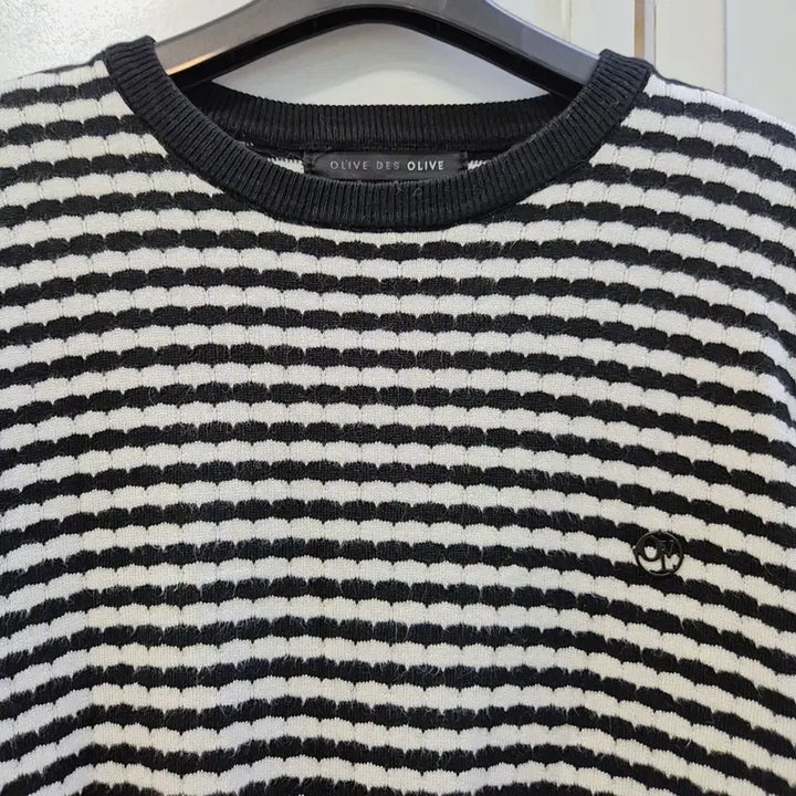 [BUNJANG] Olive Des Olive Stripe Knit Top / 올리브데올리브 스트라이프 니트티