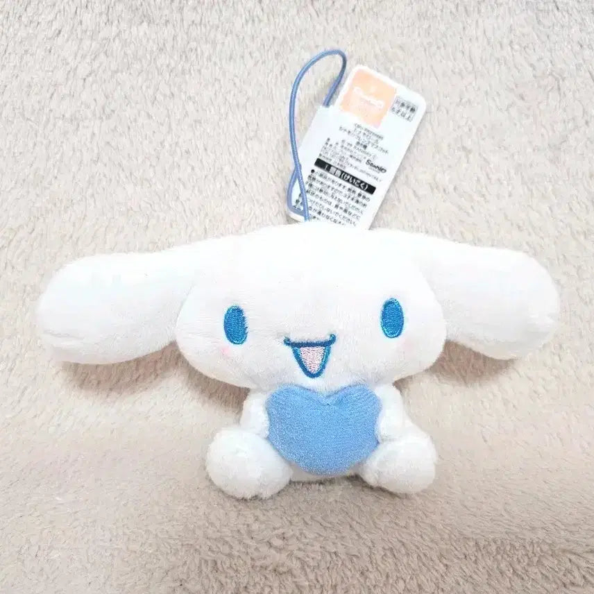 [BUNJANG] Cinnamon Friends Espresso Cappuccino Cinnamoroll Chiffon Mascot Plush Keyring / 시나몬 프렌즈 에스프레소 카푸치노 시나모롤 쉬폰 마스코트 인형 키링