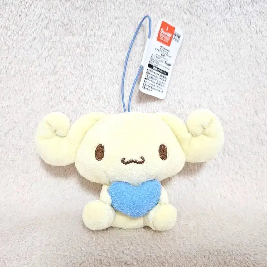 [BUNJANG] Cinnamon Friends Espresso Cappuccino Cinnamoroll Chiffon Mascot Plush Keyring / 시나몬 프렌즈 에스프레소 카푸치노 시나모롤 쉬폰 마스코트 인형 키링