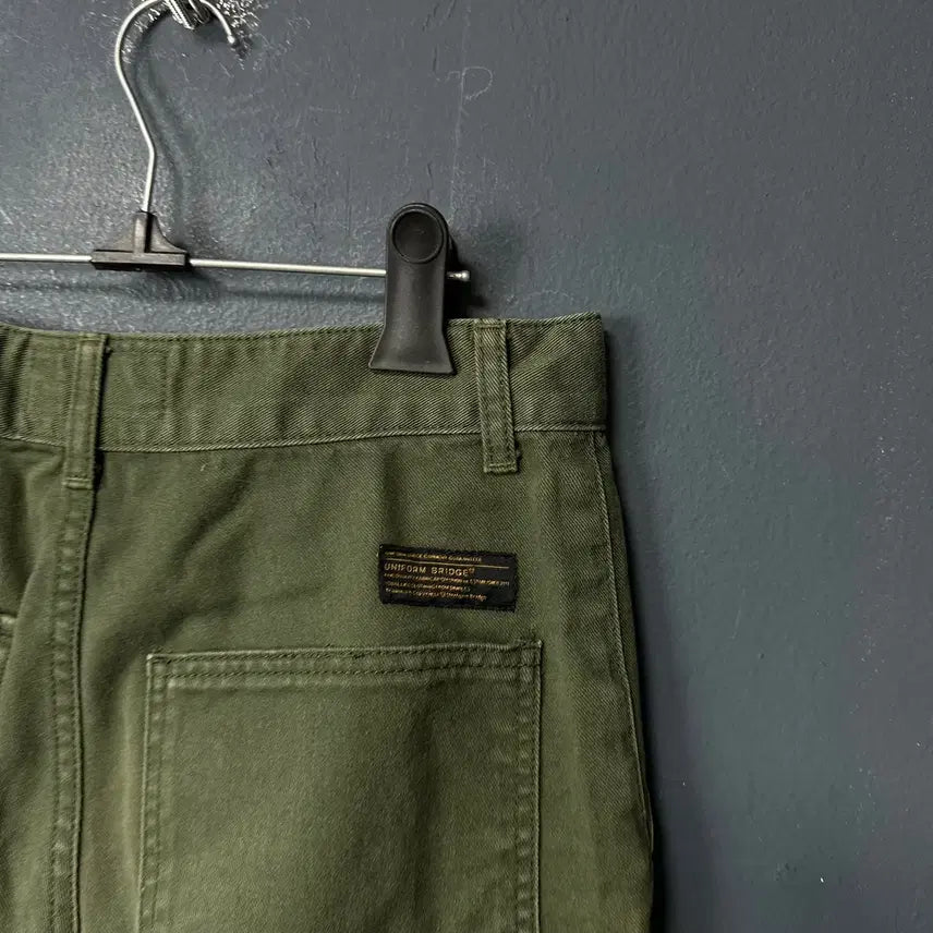 [BUNJANG] Uniform Bridge Khaki Fatigue Pants / M 유니폼브릿지 카키 퍼티그 팬츠