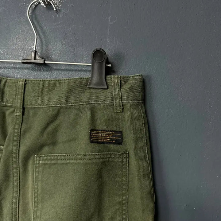[BUNJANG] Uniform Bridge Khaki Fatigue Pants / M 유니폼브릿지 카키 퍼티그 팬츠