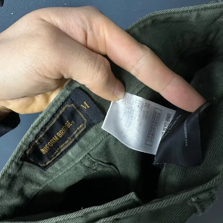 [BUNJANG] Uniform Bridge Khaki Fatigue Pants / M 유니폼브릿지 카키 퍼티그 팬츠