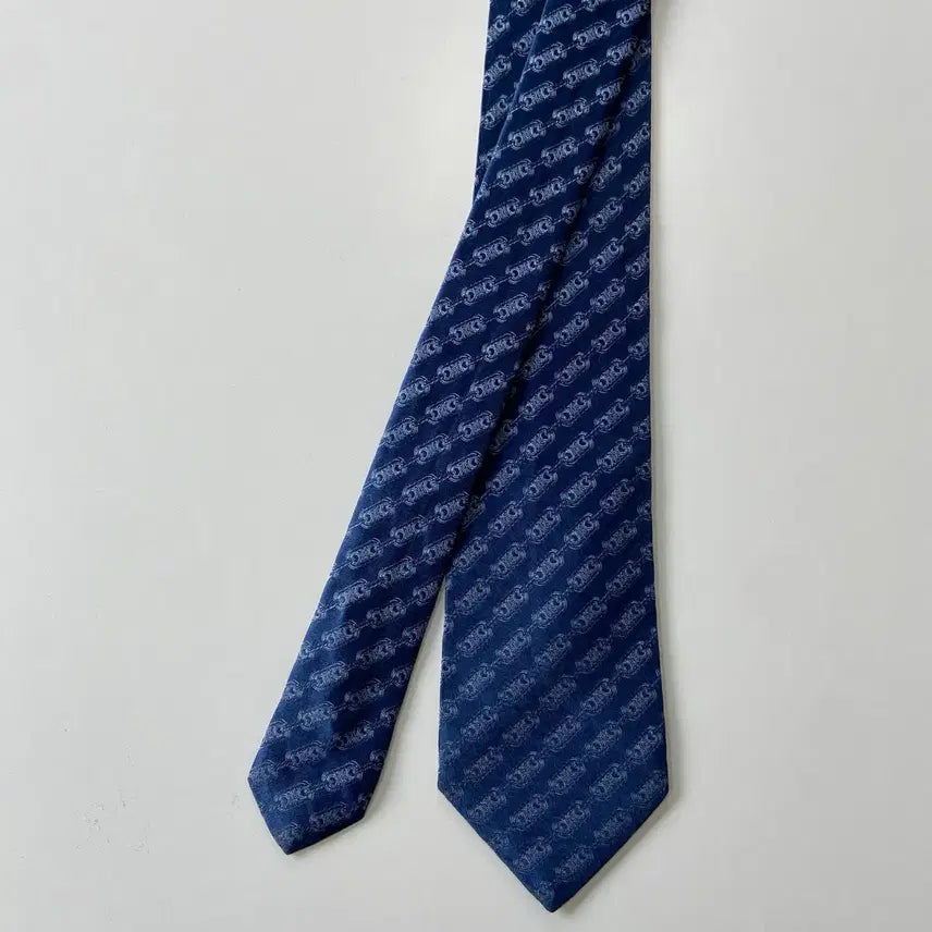 [BUNJANG] Celine Monogram Silk Necktie / 셀린느(celine) 모노그램 명품 정품 넥타이