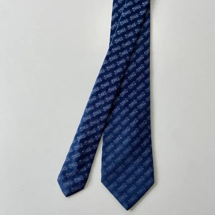 [BUNJANG] Celine Monogram Silk Necktie / 셀린느(celine) 모노그램 명품 정품 넥타이