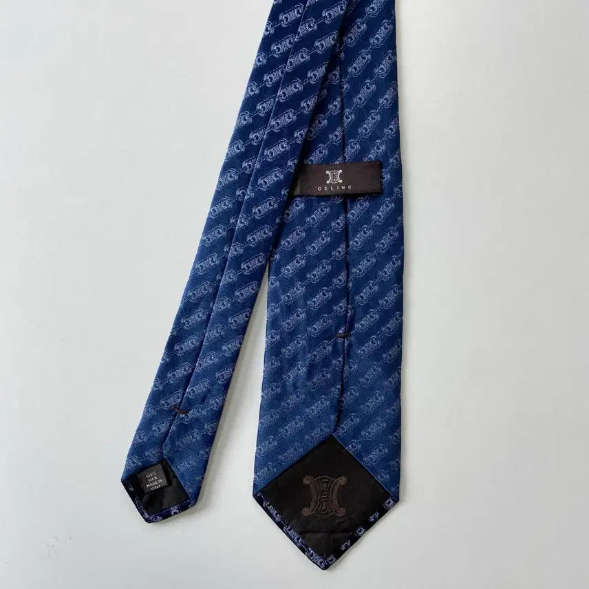 [BUNJANG] Celine Monogram Silk Necktie / 셀린느(celine) 모노그램 명품 정품 넥타이