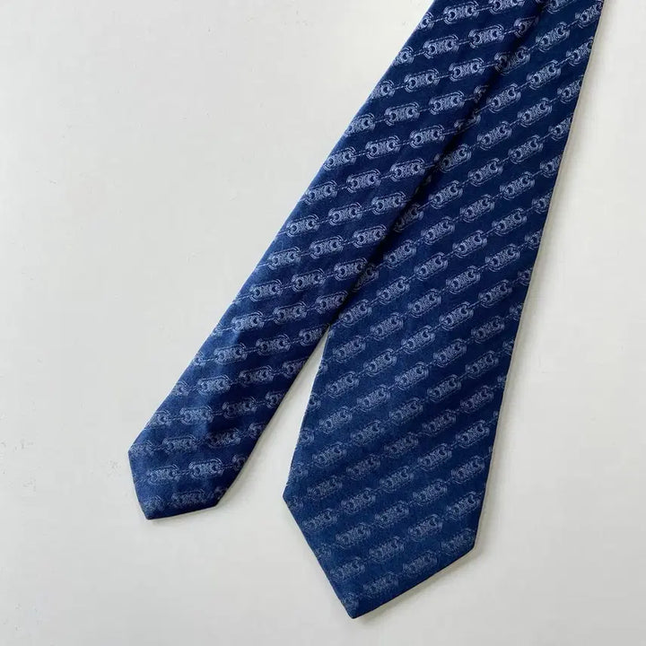 [BUNJANG] Celine Monogram Silk Necktie / 셀린느(celine) 모노그램 명품 정품 넥타이