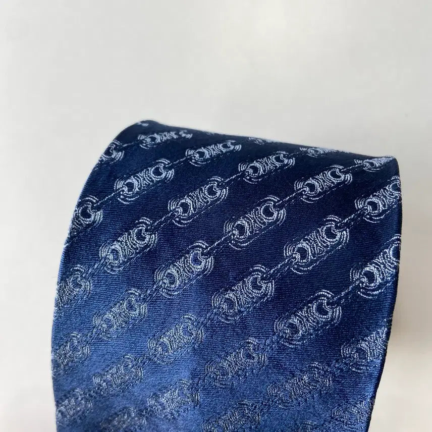 [BUNJANG] Celine Monogram Silk Necktie / 셀린느(celine) 모노그램 명품 정품 넥타이