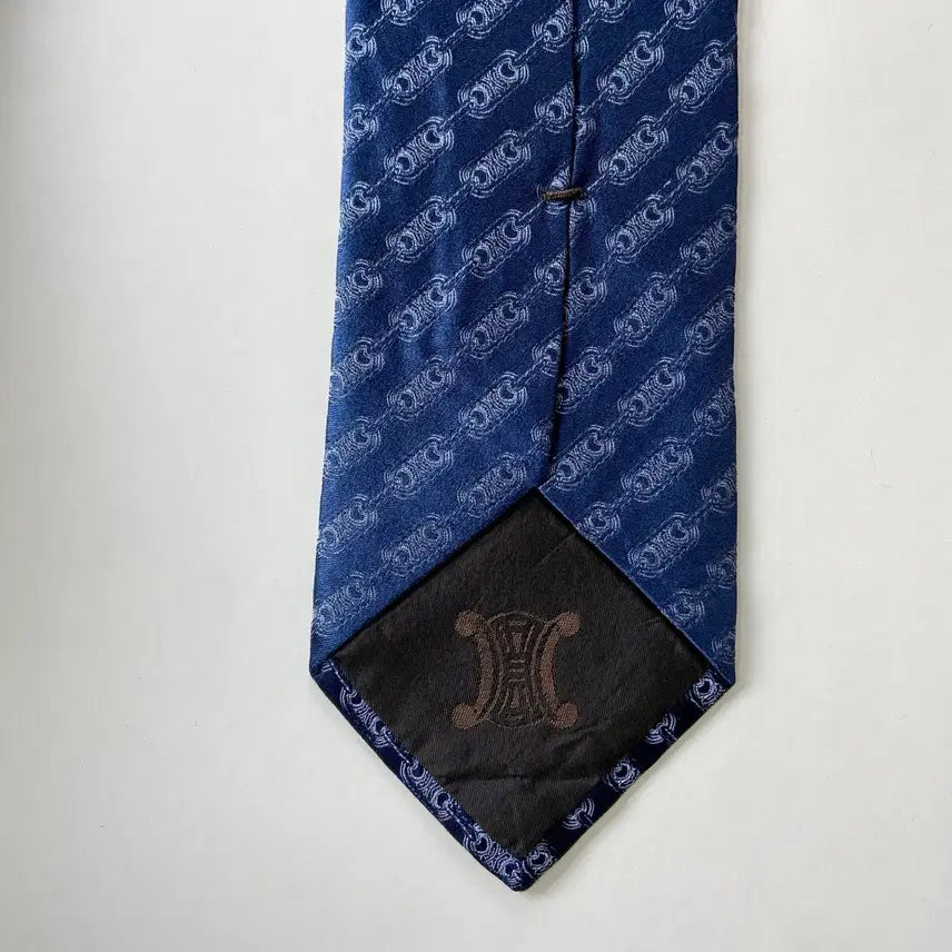 [BUNJANG] Celine Monogram Silk Necktie / 셀린느(celine) 모노그램 명품 정품 넥타이
