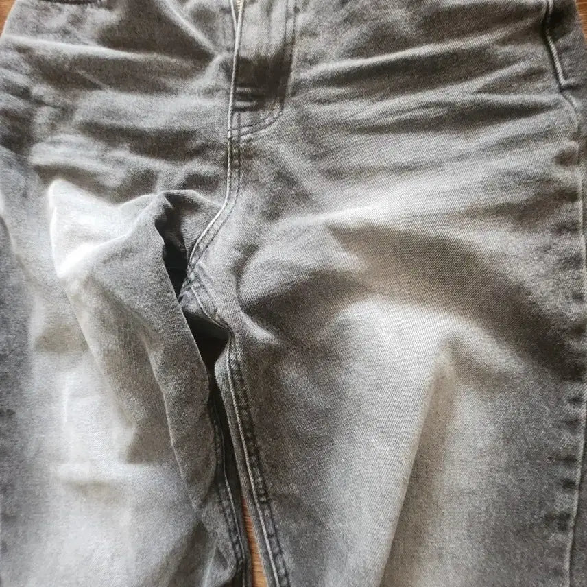 [BUNJANG] Black Denim Jeans / 흑청데님바지