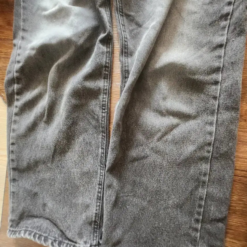 [BUNJANG] Black Denim Jeans / 흑청데님바지