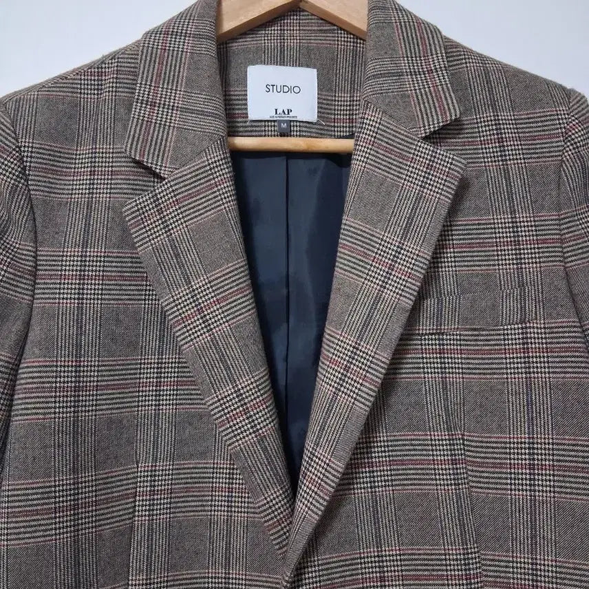 [BUNJANG] LAP Check Jacket (Size M) / LAP 체크 자켓 M