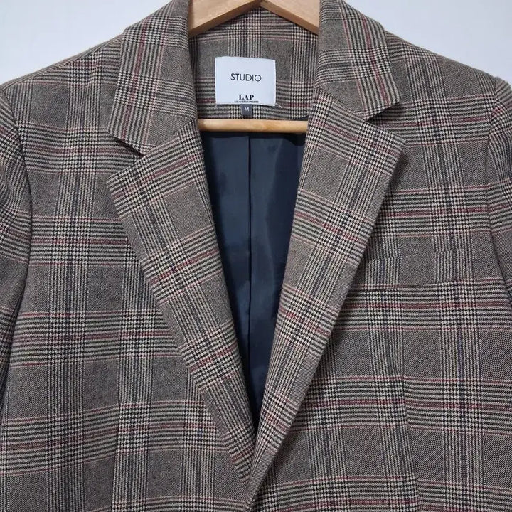 [BUNJANG] LAP Check Jacket (Size M) / LAP 체크 자켓 M