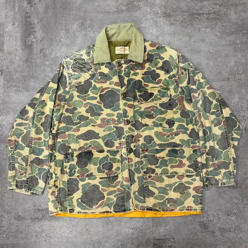 [BUNJANG] SAFTBAK Duck Camo Hunting Jacket / 80s SAFTBAK 덕 카모 헌팅 자켓
