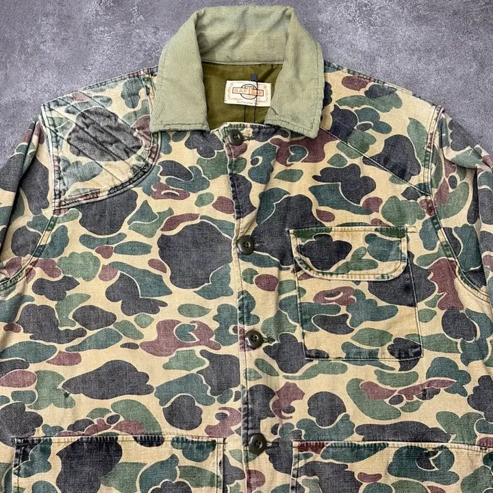 [BUNJANG] SAFTBAK Duck Camo Hunting Jacket / 80s SAFTBAK 덕 카모 헌팅 자켓
