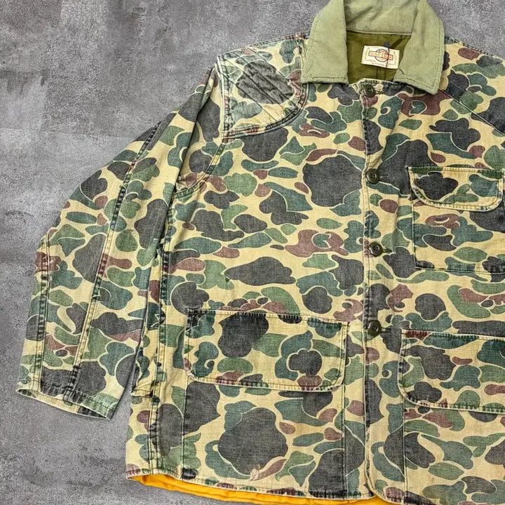 [BUNJANG] SAFTBAK Duck Camo Hunting Jacket / 80s SAFTBAK 덕 카모 헌팅 자켓