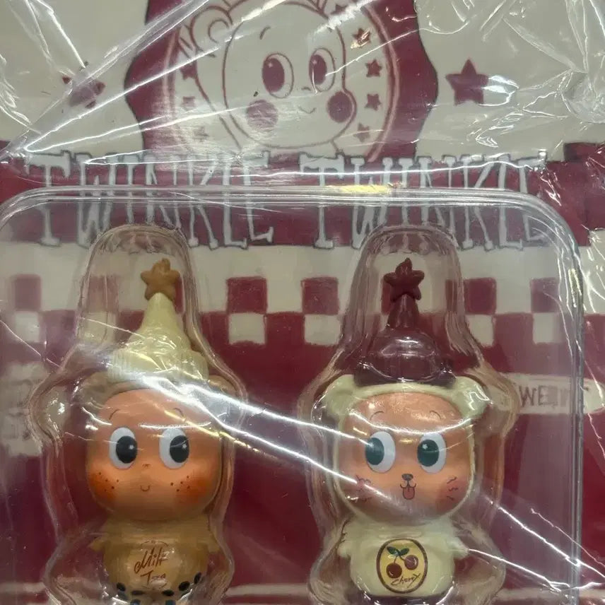 [BUNJANG] Popmart Little Star Bubble Tea &amp; Iced Tea Cherry Figure / [미개봉] 팝마트 작은별 버블티 &amp; 아이스티 체리 피규어