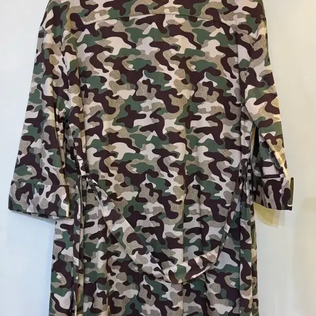 [BUNJANG] ZARA Camouflage Shirt Coat XS-S / 자라 카모 셔츠 코트 XS ~S 새상품